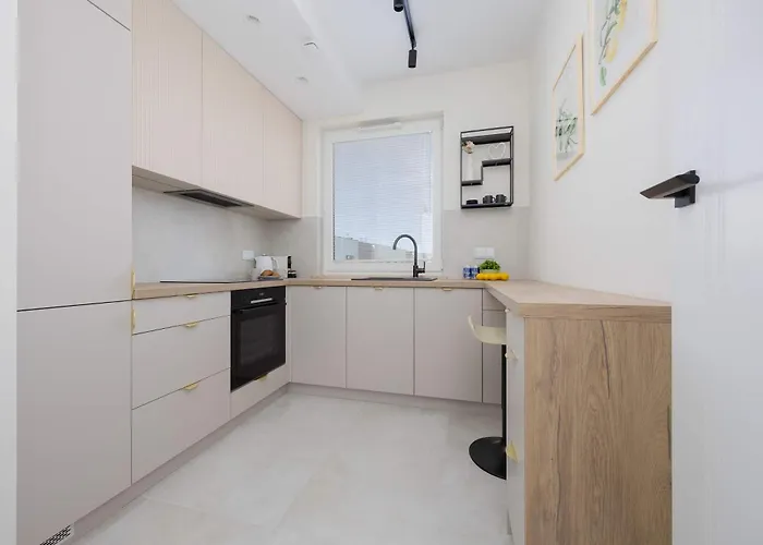 Elegant In With Air Conditioning And Parking By Renters Prestige Apartment Warschau